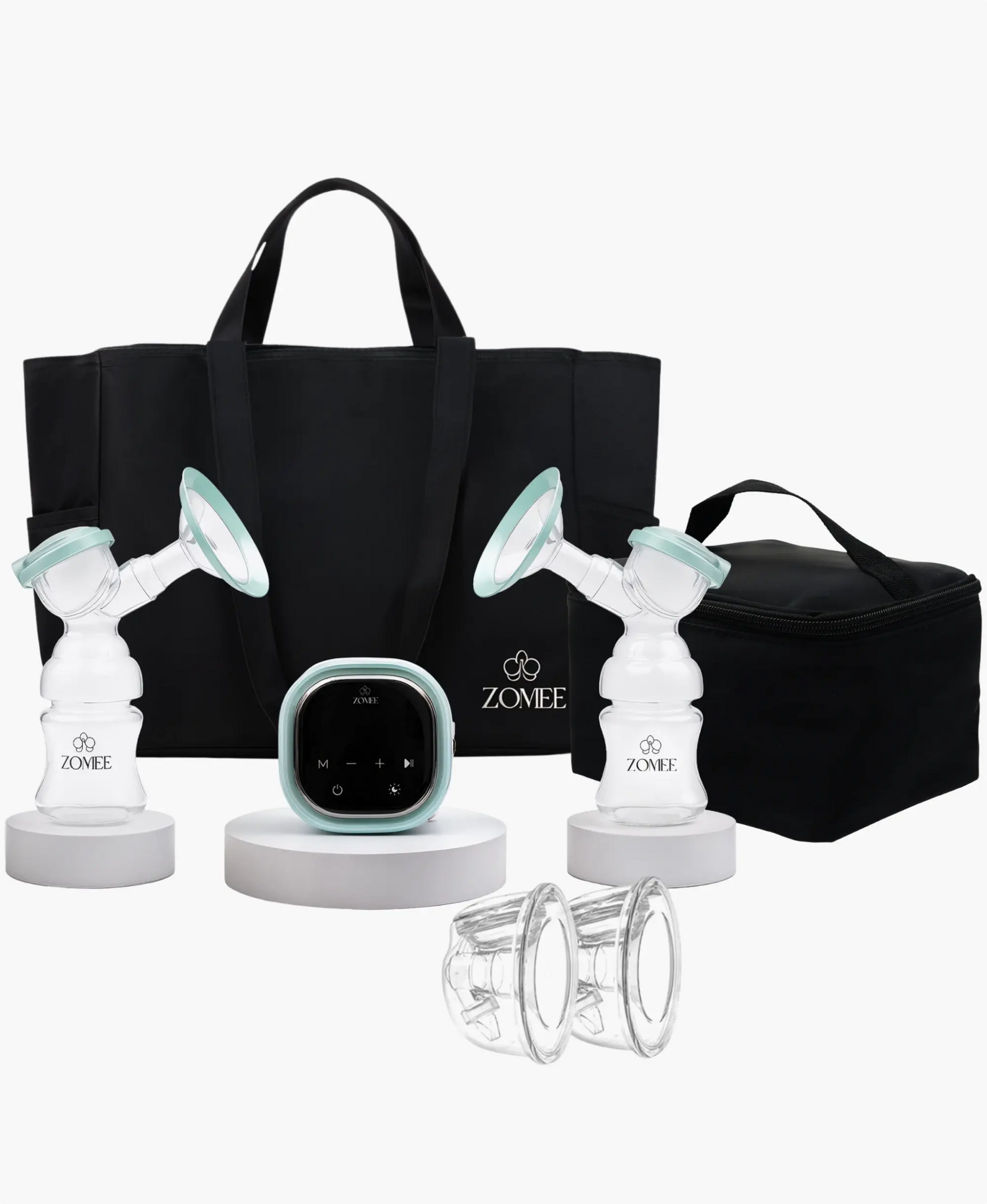 Zomee Z2® Double Electric Breast Pump with Silicone Hands-free